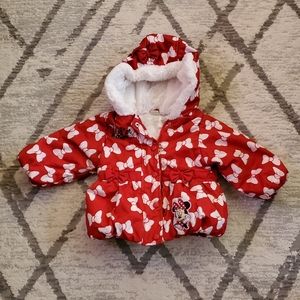 2/$20 Mini Mouse I'm bowtiful coat